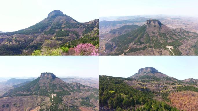 【4K】抱犊崮沂蒙山区航拍