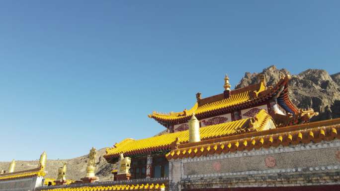 高清绝美藏传佛教寺庙建筑