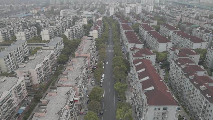 上海疫情空旷街道闵行区log原素材