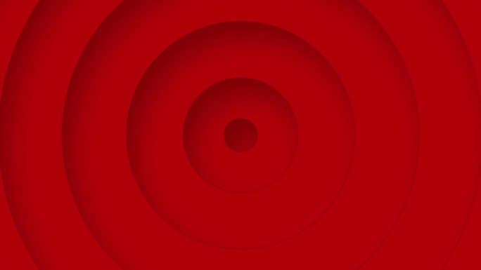 红色无限圆动画