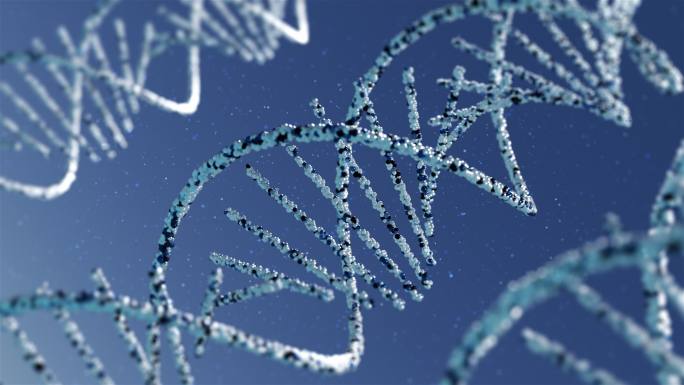 断裂的DNA结构脱氧核糖核酸疾病抽象概念
