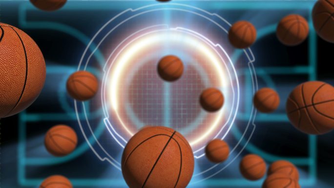 篮球运动动画娱乐游戏NBA电玩城