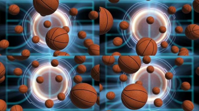 篮球运动动画娱乐游戏NBA电玩城