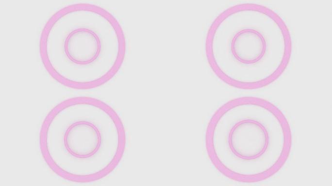 粉色圆圈