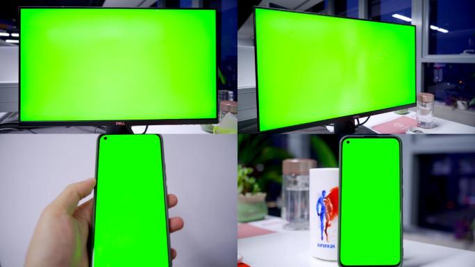 电脑手机可抠绿背素材