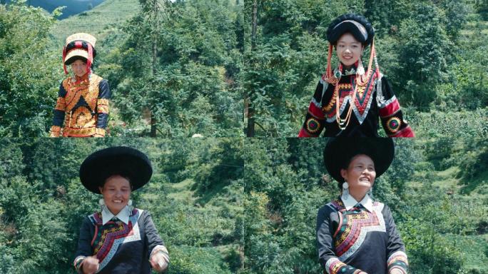 彝族舞蹈 单人跳 山里的女孩 纪录片