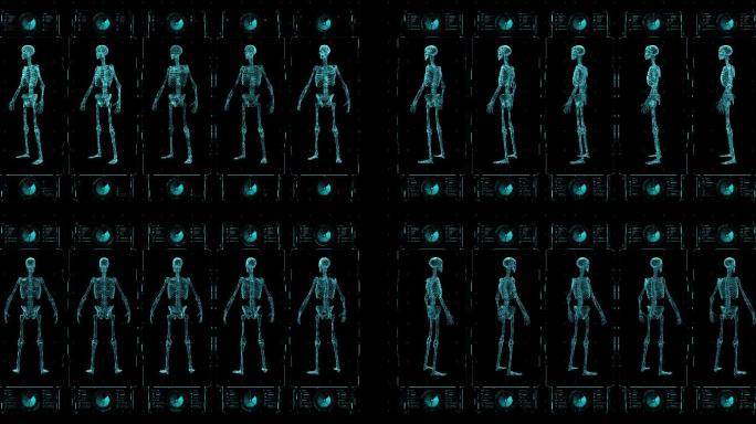 借助未来数字技术扫描人体骨骼