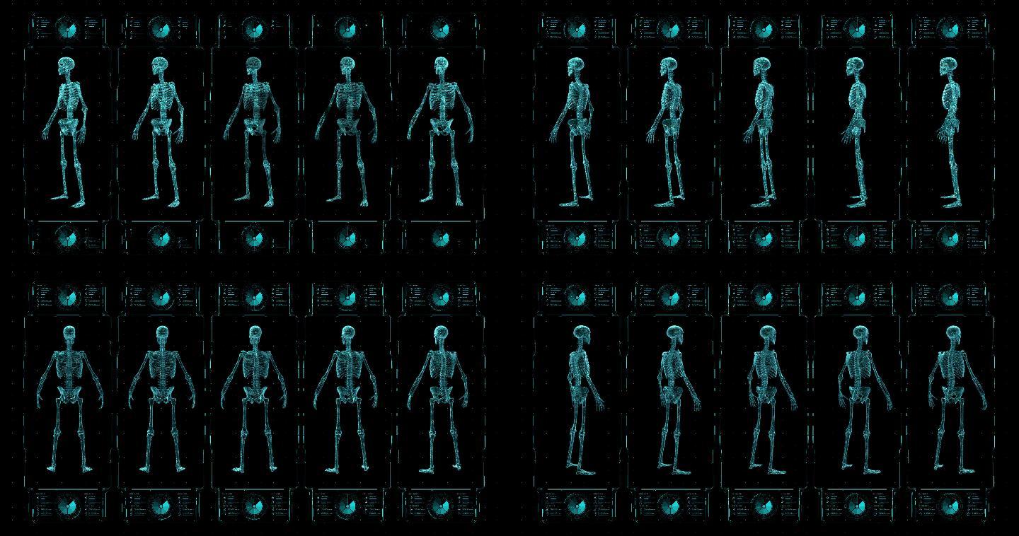 借助未来数字技术扫描人体骨骼