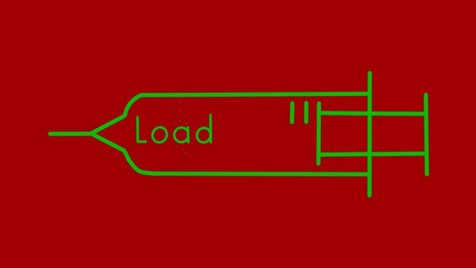 疫苗加载动画特效视频简约
