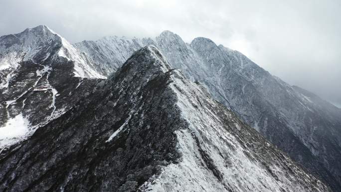 大理苍山雪景