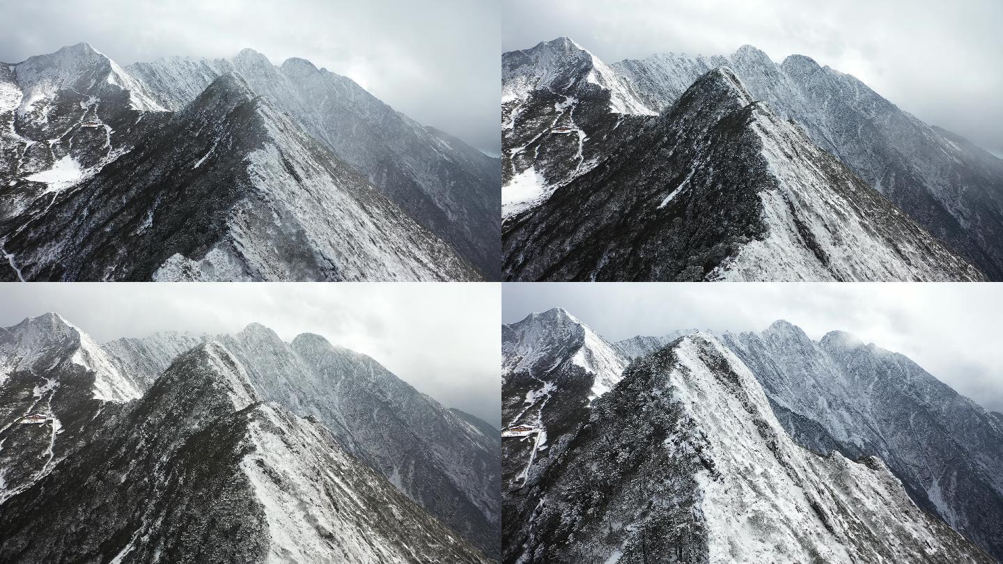 大理苍山雪景