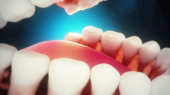 智齿炎症动画医院牙科科普动画3D展示