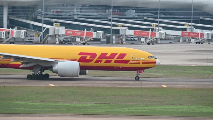 敦豪航空(DHL)货运飞机助力供应链畅通