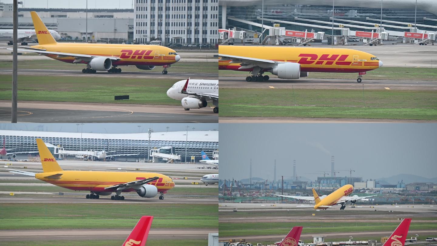 敦豪航空(DHL)货运飞机助力供应链畅通