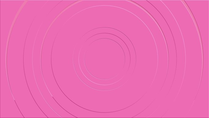 粉色圆形背景环形简洁变化