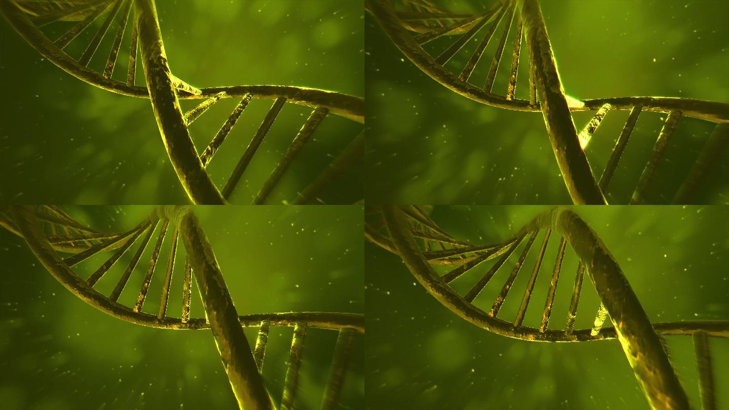 旋转DNA序列医学医疗生物生命遗传密码
