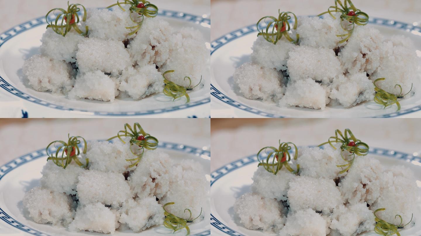 糯米鮰鱼菜肴