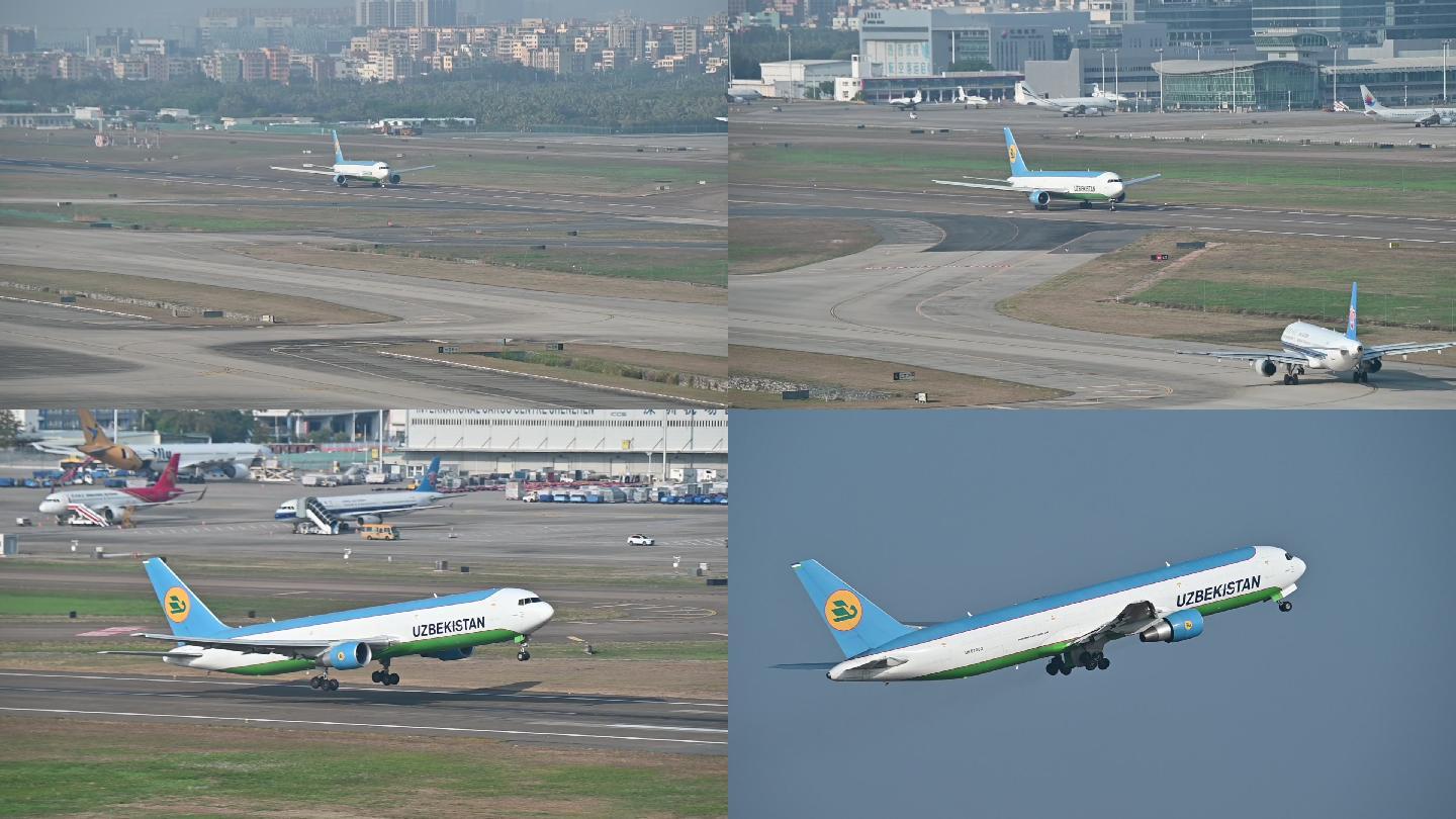 乌兹别克斯坦航空货运飞机助力供应链畅通