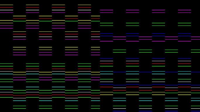 多色线数字信号背景