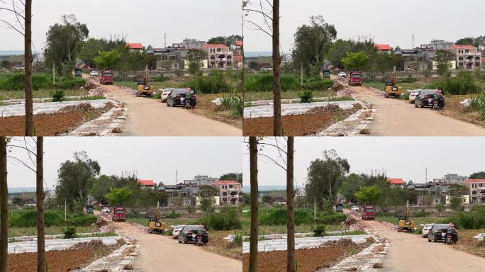 广西南宁乡村公路修路