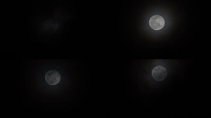 满月月亮4K高清