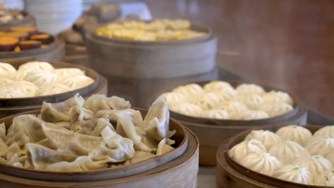 中式餐厅环境——自助餐