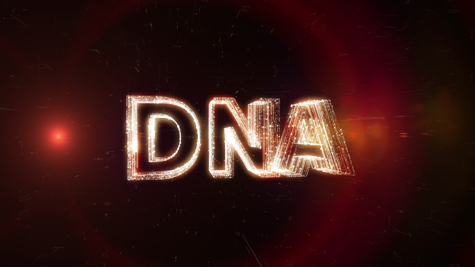 符号生成的单词“DNA”