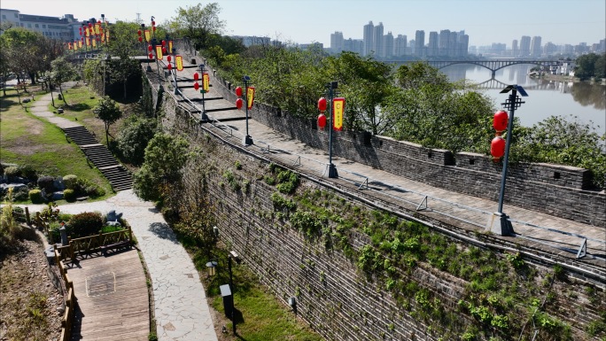 赣州历史建筑古城墙