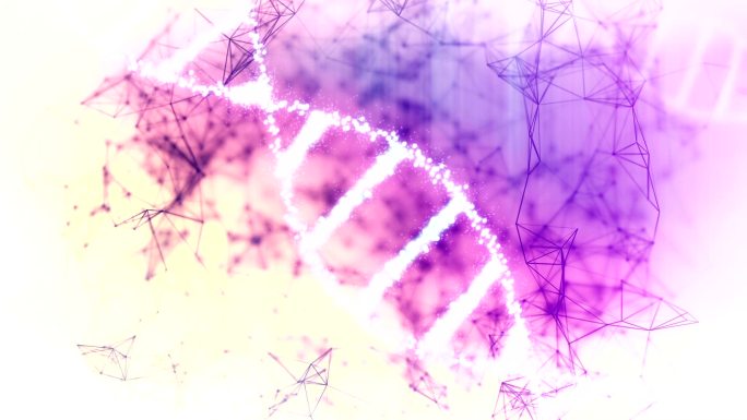 DNA动画医疗医学科学生物学基因序列