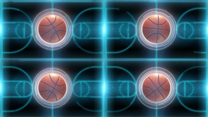 篮球运动特效视频