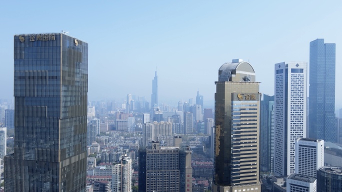 城市雾霾、空气污染、城市污染、南京