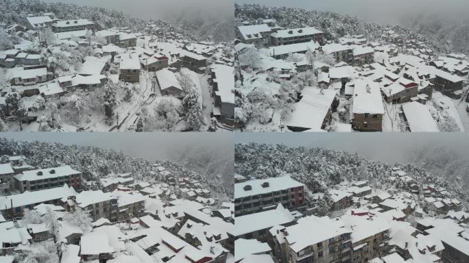 江西庐山雪景