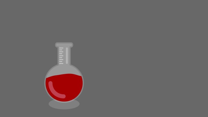 科学液滴试验特效视频