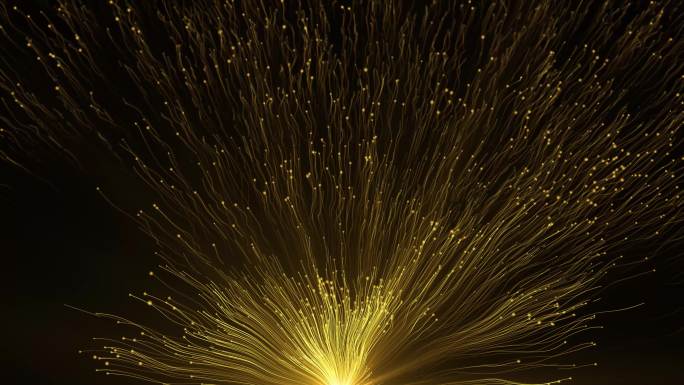 12122 金色粒子喷发