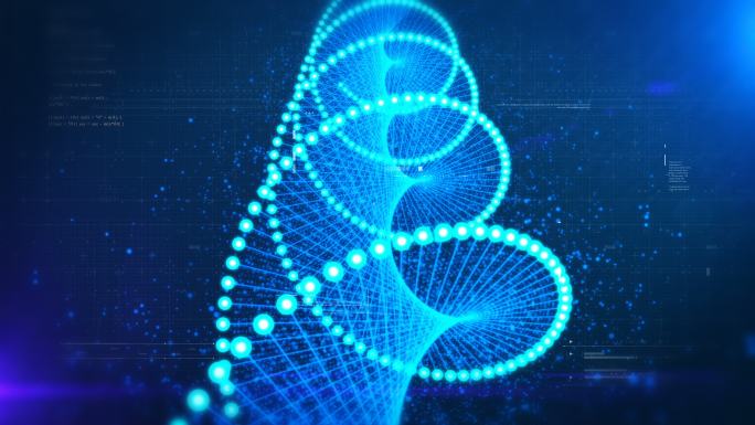 DNA结构动画医疗医院药物人体作用基因结