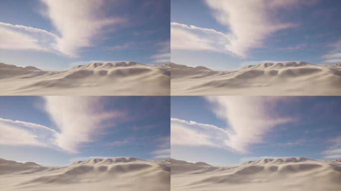 沙漠云朵动画
