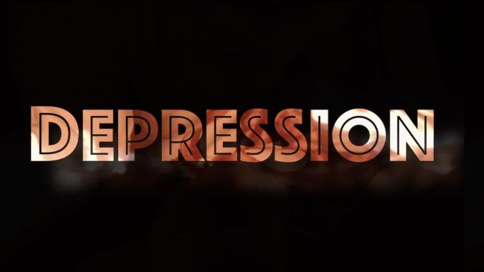 抑郁症计算机图形抠像通道标题栏目