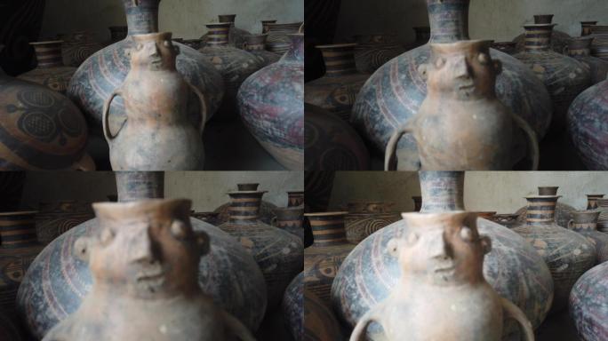 特色民俗村乡村振兴传统工艺陶罐制作马家窑