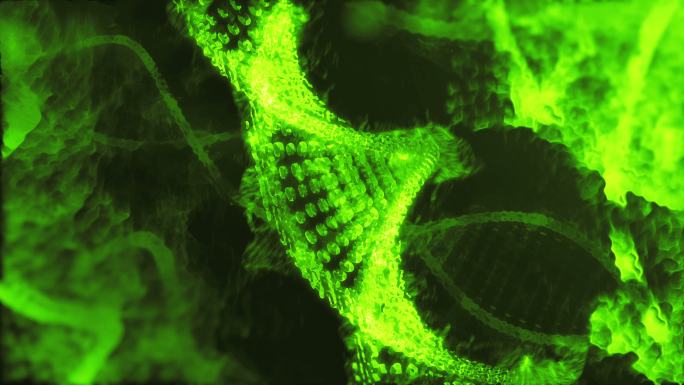 DNA结构遗传物质生命科研4K素材