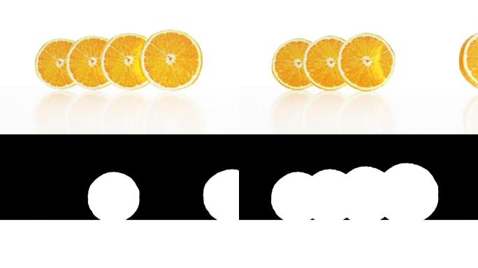 橙子动画背景栏目电商促销