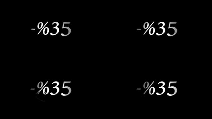 35%折扣75折七五折促销