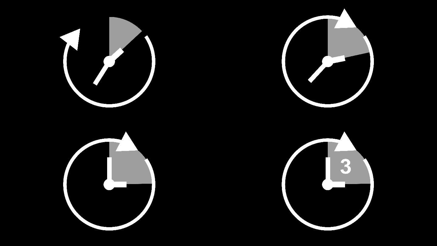 秒表动画图标时钟