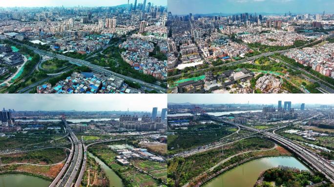 广州海珠区城市交通车流2022年最新