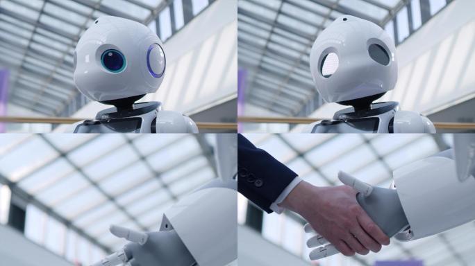 机器人握手
