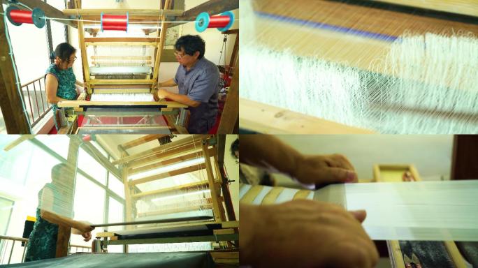 织布 纺织厂 纺纱防线 手工艺 非遗