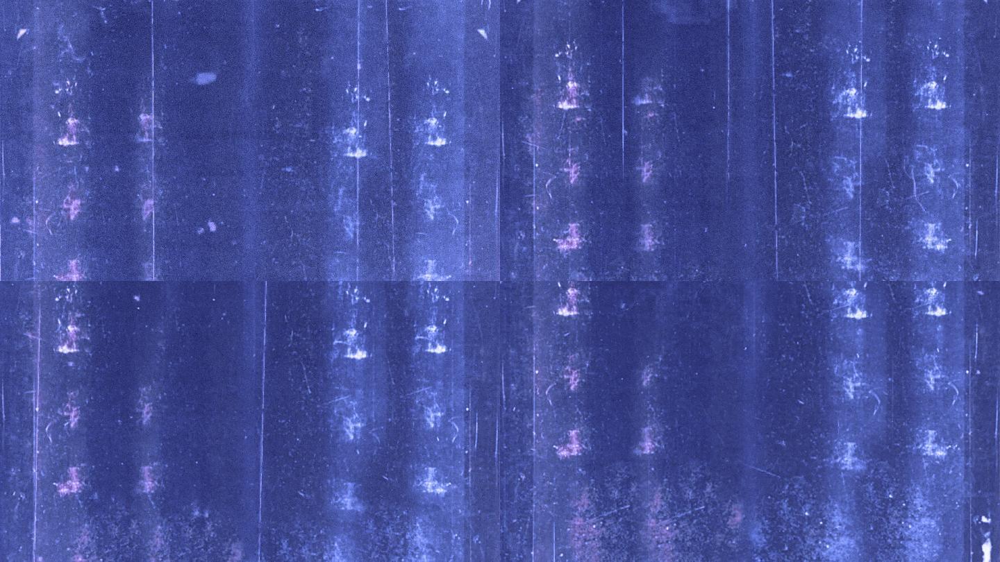 带蓝色声音的电影卷盘预卷4K