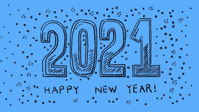 新年快乐2021文字节日节气标题