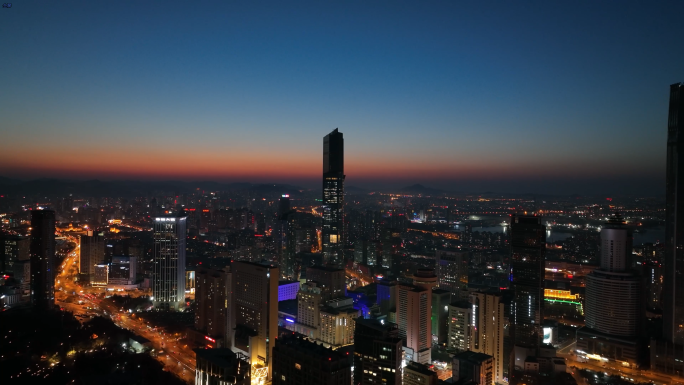 城市夜景中心裕景夜景