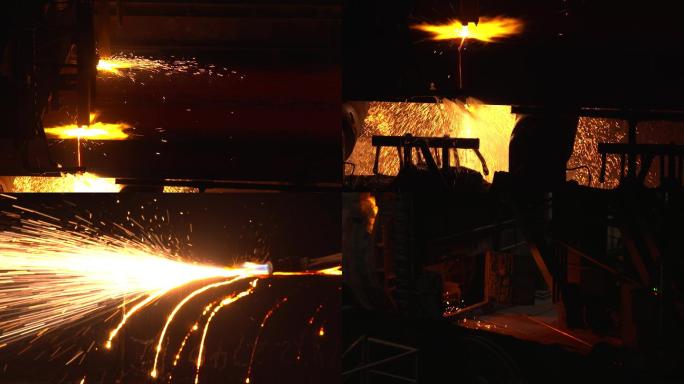 钢铁厂 工厂 工业 熔炉 车间 炼钢厂