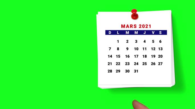 2021法国历倒计时